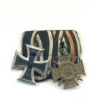 2er Ordensspange Eisernes Kreuz 2. Klasse 1914 und Ehrenkreuz für Frontkämpfer