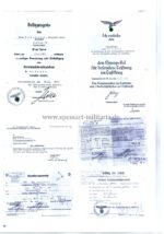 Luftwaffe Ehrenpokal Nachlass des Unteroffiziers Hans Peleikis 11. Zerstörergeschwader 26 “Horst Wessel” Junkers Ju-88, sehr selten – Bild 18