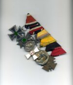 6er Ordensspange Wehrmacht/Österreich/Rumänien