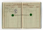 Wehrpass, Soldbuch und Dokumente eines Unteroffiziers aus Mörfelden Kreis Groß-Gerau Hessen – Bild 6