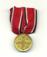 Rote Kreuz Medaille 3.Klasse 1898 in Bronze, Einzelspange