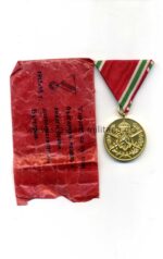 Bulgarien Kriegserinnerungsmedaille 1915-1918 mit Tüte