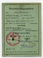 Wehrpass, Soldbuch und Dokumente eines Unteroffiziers aus Mörfelden Kreis Groß-Gerau Hessen – Bild 18