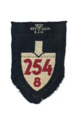 Reichsarbeitsdienst Ärmelspaten "8/254"