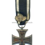 Eisernes Kreuz 2. Klasse 1870 mit 25 Jahre Eichenlaub, selten
