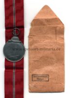 Ostmedaille mit Verleihungstüte, Hst. 6, Winterschlacht im Osten 1941/42 – Bild 2