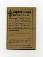Gesundheitspaß der Hitler Jugend