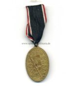 Kyffhäuser Bund Medaille am Band 1914/18 ” Blank die Wehr – Rein die Ehr