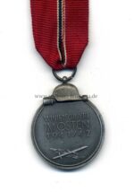 Ostmedaille, Winterschlacht im Osten 1941/42, Hst. 93 - "Richard Simm & Söhne, Gablonz" – Bild 2