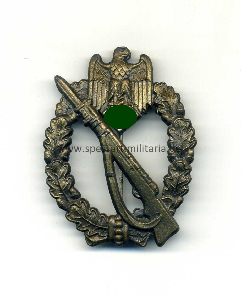 Infanterie Sturmabzeichen in Bronze , Herst. JFS
