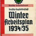 Winter Arbeitsplan 1934/35 DAF