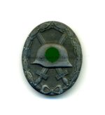 Verwundetenabzeichen in Silber, Hst. L22 (Glaser & Sohn, Dresden)
