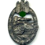 Panzerkampfabzeichen in Silber, Hermann Aurich Dresden