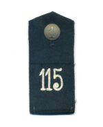 Schulterklappe M34, 115 Infanterie Regiment Darmstadt