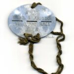 Erkennungsmarke EKM Stab I. Battalion, Infanterie Regiment 126
