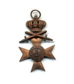 Bayern Militär Verdienstkreuz 3.Klasse mit Krone und Schwertern