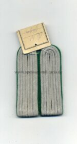 Heer, Paar Schulterklappen für einen Leutnant der Gebirgsjäger