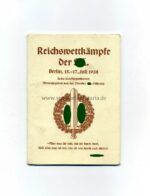 Reichswettkämpfe der SA, 6 Postkarten mit Umschlag, selten