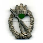 Infanterie Sturmabzeichen in Silber "egghead variant" Gustav Brehmer