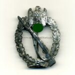 Infanterie Sturmabzeichen in Silber "broken stem", Alois Rettenmaier