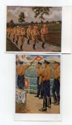 Reichswettkämpfe der SA, 6 Postkarten mit Umschlag, selten – Bild 4