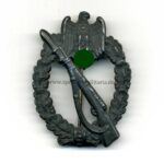 Infanterie Sturmabzeichen in Silber, "egghead variant" Gustav Brehmer