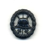 Verwundetenabzeichen schwarz 1918 durchbrochen