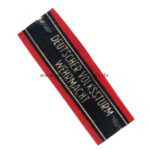 Armbinde Deutscher Volkssturm Wehrmacht