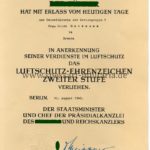 Dokumentengruppe einer Luftschutzunterführerin aus Bremen – Bild 5