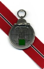 Ostmedaille, Winterschlacht im Osten 1941/42 (Hst. 13 - Gustav Brehmer, Markneukirchen) Variante 1