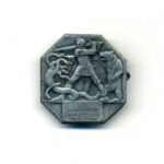 Bayrische 10. Infanterie Division Abzeichen (Kappenabzeichen), sehr selten