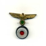Mützenadler mit Kokarde für Tellermütze der Kriegsmarine