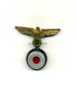 Mützenadler mit Kokarde für Tellermütze der Kriegsmarine