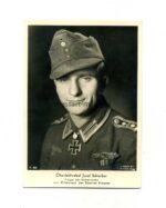 Postkarte Oberfeldwebel Josef Schreiber