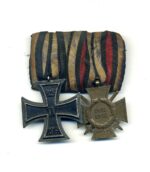 2er Ordensspange Eisernes Kreuz 2. Klasse 1914, Ehrenkreuz für Frontkämpfer