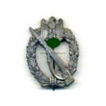 Infanterie-Sturmabzeichen Silber seltene 4 Nieten-Variante