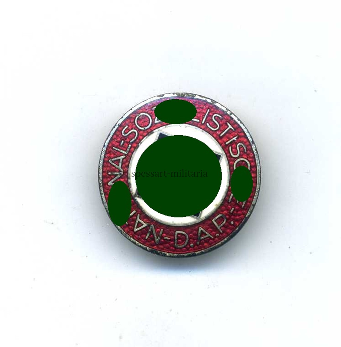 imga203 NSDAP Parteiabzeichen RZM M1 /8 "Ferdinand Wagner, Pforzheim" – Bild 1