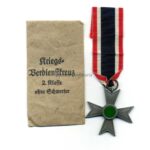 Kriegsverdienstkreuz 2. Klasse 1939 ohne Schwertern und Tüte. Hst 75. Julius Maurer, Oberstein