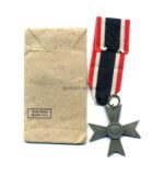 Kriegsverdienstkreuz 2. Klasse 1939 ohne Schwertern und Tüte. Hst 75. Julius Maurer, Oberstein – Bild 2