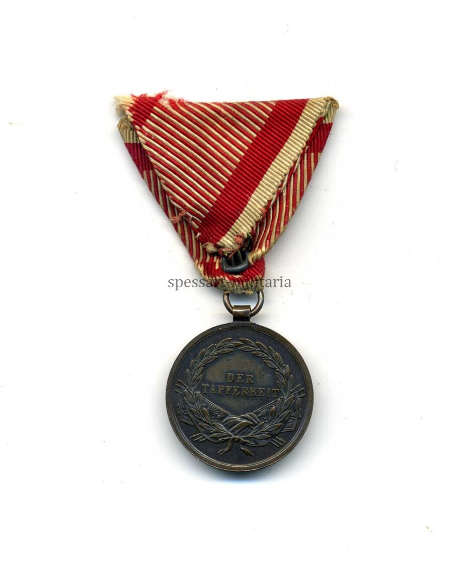k.u.k. Bronzene Tapferkeitsmedaille Kaiser Franz Josef