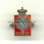 Silberner Erinnerungsring 1940 König Christian von Dänemark