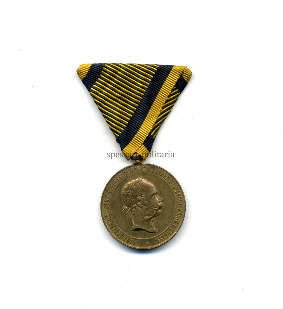 Österreich 2.12.1873 Kriegsmedaille Franz Joseph