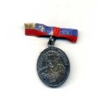 Preußen tragbare Erinnerungsmedaille 100 Jahre Thüringische Ulanen Regiment 6.