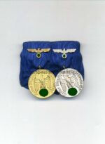 2er Ordensspange Dienstauszeichnung der Wehrmacht 4 und 12 Jahre
