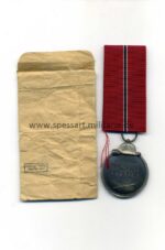 Ostmedaille mit Verleihungstüte, Hst. 88 – “Werner Redo, Saarlautern”, Winterschlacht im Osten 1941/42 – Bild 2