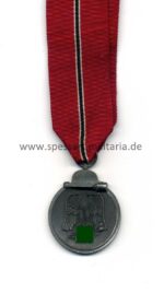Ostmedaille, Winterschlacht im Osten 1941/42 (Hst. 13 – Gustav Brehmer, Markneukirchen)