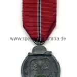 Ostmedaille, Winterschlacht im Osten 1941/42 (Hst. 76 - Ernst L. Müller, Pforzheim)