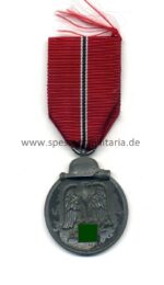 Ostmedaille, Winterschlacht im Osten 1941/42 (Hst. 76 - Ernst L. Müller, Pforzheim)