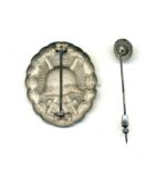Verwundetenabzeichen Silber 1918 mit Miniatur – Bild 2