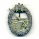 Marineartillerieabzeichen Hermann Aurich Dresden